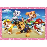 Clementoni Supercolor 4 in 1 - Paw Patrol, Puzzle 4 Puzzle (12-24 Teile)