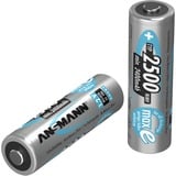 Ansmann maxE 2500mAh NiMh, Akku silber