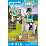 PLAYMOBIL 71641 Horses of Waterfall Turnierreiterin, Konstruktionsspielzeug 