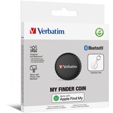 Verbatim My Finder Coin Bluetooth Tracker, Ortungstracker schwarz