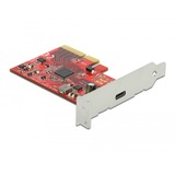 DeLOCK PCIe x4>1x extern USB-C 3.2 Gen 2x2 