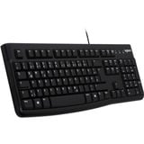 Logitech Keyboard K120 for Business, Tastatur schwarz, DE-Layout, Rubberdome