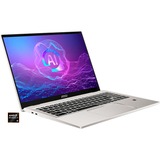 MSI Prestige A16 AI+ A3HMG-036, Notebook silber, AMD Ryzen AI 9 365, AMD Radeon 880M, 32 GB LPDDR5X, 1 TB SSD, Windows 11 Home 64-Bit