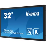 iiyama ProLite TF3239AS-B1AG, Public Display schwarz (matt), FullHD, IPS, Touchscreen