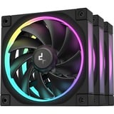 DeepCool FL12, Gehäuselüfter schwarz, 3er Pack, 120 mm