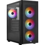 Aerocool Designer-G-BK-v2, Tower-Gehäuse schwarz