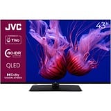 JVC LT-43VUQ3455, QLED-Fernseher 108 cm (43 Zoll), schwarz, UltraHD/4K, Tripple Tuner, Smart TV, TiVo Betriebssystem