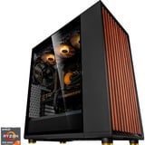 ALTERNATE Gaming-PC Design Edition • RTX 4070 Ti SUPER • AMD Ryzen™ 7 7800X3D • 32 GB RAM schwarz/holz, Windows 11 Home 64-Bit