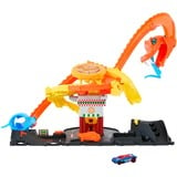 Hot Wheels City Cobra Slam Pizza Attack, Rennbahn inkl. 1 Spielzeugauto