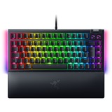 Razer BlackWidow V4 75%, Gaming-Tastatur schwarz, US-International-Layout, Razer Orange