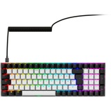 Sharkoon SKILLER SGK50 S2, Gaming-Tastatur weiß, DE-Layout, Gateron Red