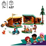 LEGO 42624 Friends Gemütliche Hütten im Abenteuercamp, Konstruktionsspielzeug 