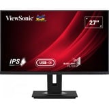 ViewSonic VG2755-2K, LED-Monitor 68.5 cm (27 Zoll), schwarz (matt), QHD, IPS, USB-Hub, USB-C