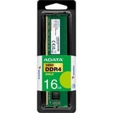 ADATA DIMM 16 GB DDR4-3200 (1x 16 GB), Arbeitsspeicher grün, GD4U3200316G-SMI, Gold