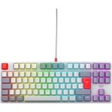 CHERRY XTRFY K4V2, Gaming-Tastatur grau, DE-Layout, Cherry MX2A Red