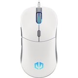 ENDORFY GEM Onyx White, Gaming-Maus weiß/grau