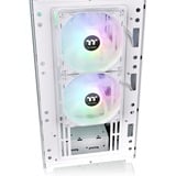 Thermaltake Versa H16 TG ARGB , Tower-Gehäuse weiß, Tempered Glass