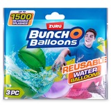 ZURU Bunch O Balloons wiederverwendbare Wasserballons 3er Pack, Wasserspielzeug 