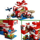 LEGO 21270 Minecraft Das Pilzkuh-Haus, Konstruktionsspielzeug 