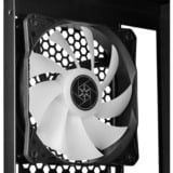 SilverStone FARA H1M PRO, Tower-Gehäuse schwarz, Tempered Glass