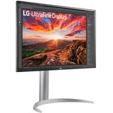 LG 27UP850K-W, LED-Monitor 68.6 cm (27 Zoll), silber/schwarz, UltraHD/4K, IPS, USB-C