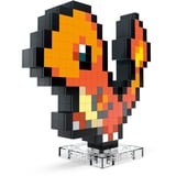 Mattel Pokémon Glumanda Pixel Art, Konstruktionsspielzeug 