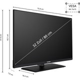 Telefunken XF32N750M, LED-Fernseher 80 cm (32 Zoll), schwarz, FullHD, Triple Tuner, Mediaplayer