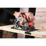 BLACK+DECKER Handkreissäge CS1550 orange/schwarz, 1.500 Watt