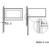 Bosch BFL524MS0 Serie 6, Mikrowelle edelstahl