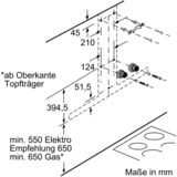 Bosch DWB67CM50 Serie 6, Dunstabzugshaube edelstahl, Silence