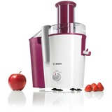 Bosch Entsafter VitaJuice 2 beere/weiß, 700 Watt, Saftbehälter 1,25 Liter