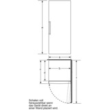 Bosch GSN51DWDP Serie | 6, Gefrierschrank weiß