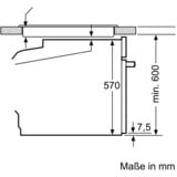 Bosch HBA530BR1 Serie 2, Backofen edelstahl