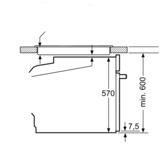 Bosch HBG579BS0 Serie | 6, Backofen schwarz/edelstahl