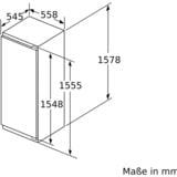 Bosch KIL72AFE0 Serie 6, Kühlschrank 