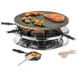 Unold Raclette Multi 4-in-1 schwarz/edelstahl