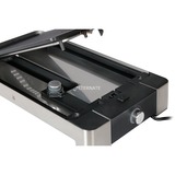 WMF LONO Elektrogrill, gerippt schwarz/edelstahl, 2.000 Watt