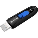 Transcend JetFlash 790K 32 GB, USB-Stick schwarz/blau, USB-A 3.2 Gen 1