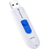 Transcend JetFlash 790W 128 GB, USB-Stick weiß/blau, USB-A 3.2 Gen 1