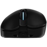 Logitech G703 LIGHTSPEED, Gaming-Maus schwarz, mit HERO 25K-Sensor