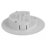 DeLOCK Kabelloses Qi Schnellladegerät, für Tischeinbau weiß, 7,5 Watt + 10 Watt