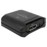 DeLOCK Repeater DisplayPort 1.4 > DisplayPort 8K 30Hz, Grafikverlängerung schwarz