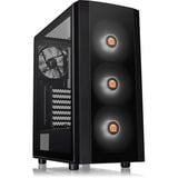 Thermaltake Versa J25 TG RGB, Tower-Gehäuse schwarz, Tempered Glass