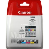 Canon Tinte PGI-580/CLI-581 BK/C/M/Y Multipack
