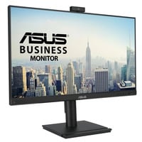 ASUS BE249QFK Videokonferenzmonitor, LED-Monitor 60.5 cm (23.8 Zoll), schwarz, FullHD, IPS, Webcam, Mikrofon, 100Hz Panel