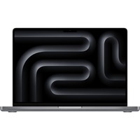 Apple MacBook Pro (14) 2023 CTO, Notebook grau, M3 10-Core GPU, MacOS, Deutsch, 36 cm (14.2 Zoll) & 120 Hz Display, 512 GB SSD