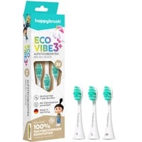 happybrush ECO VIBE KIDS Aufsteckbürsten Agnes weiß