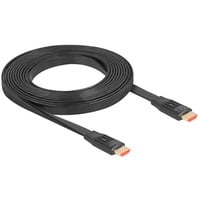 DeLOCK High Speed HDMI-Flachbandkabel 48 Gps 8K 60Hz schwarz, 3 Meter