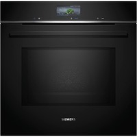 Siemens HM776GKB1 IQ700, Backofen schwarz/edelstahl, mit Mikrowellenfunktion, 60 cm, Home Connect