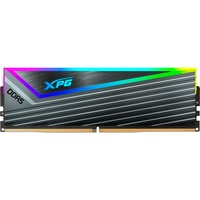 ADATA DIMM 32 GB DDR5-6400 (1x 16 GB), Arbeitsspeicher grau, AX5U6400C3232G-CCARGY, XPG Caster RGB, INTEL XMP